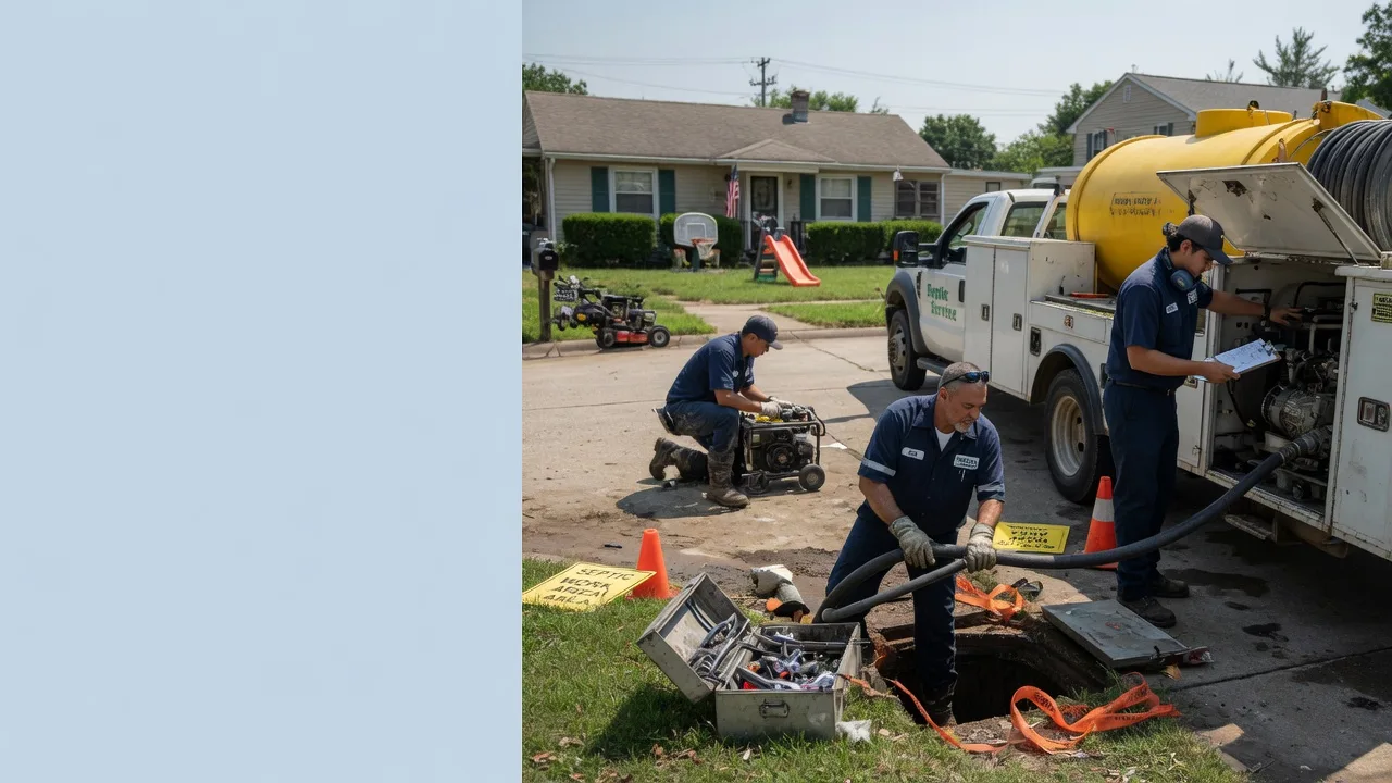Septic Tank Pumping in Falling Waters, WV near me